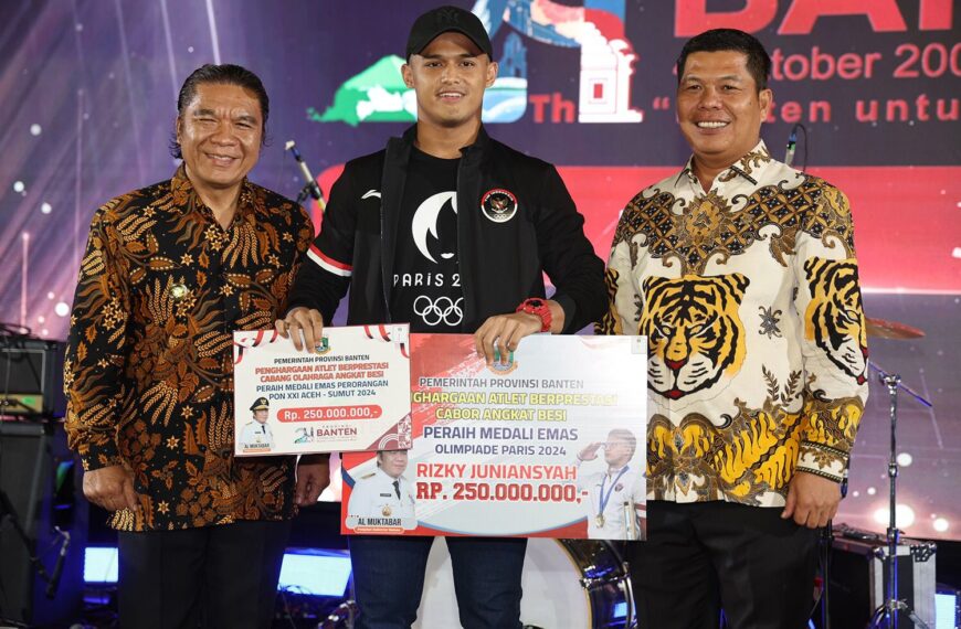 Pj Gubernur Banten Berikan Apresiasi dan Penghargaan…