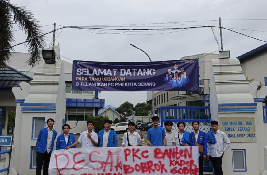 Kader Sebut Pelantikan PC PMII Kota Serang…