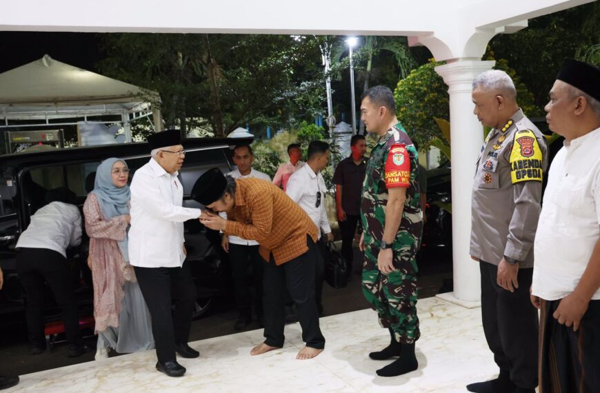 Pj Gubernur Banten Al Muktabar Sambut Kedatangan…