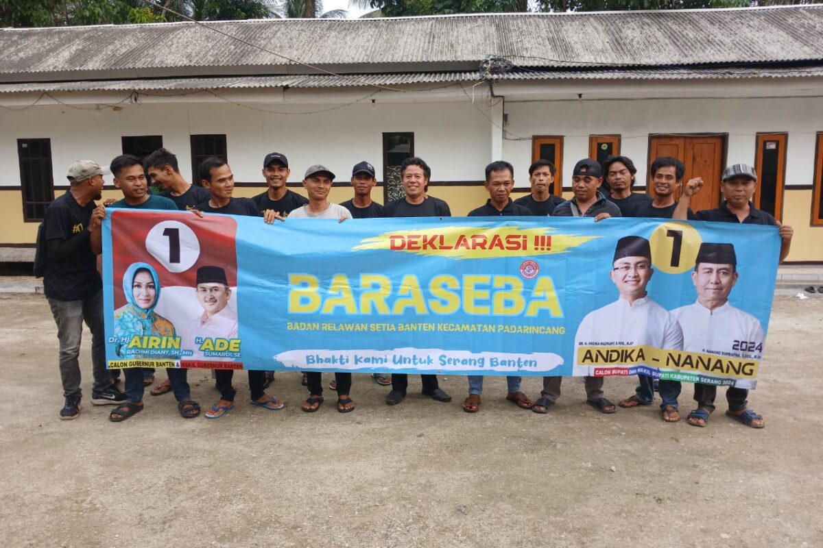 Baraseba Nyatakan Dukungan untuk Pasangan Andika-Nanang di…