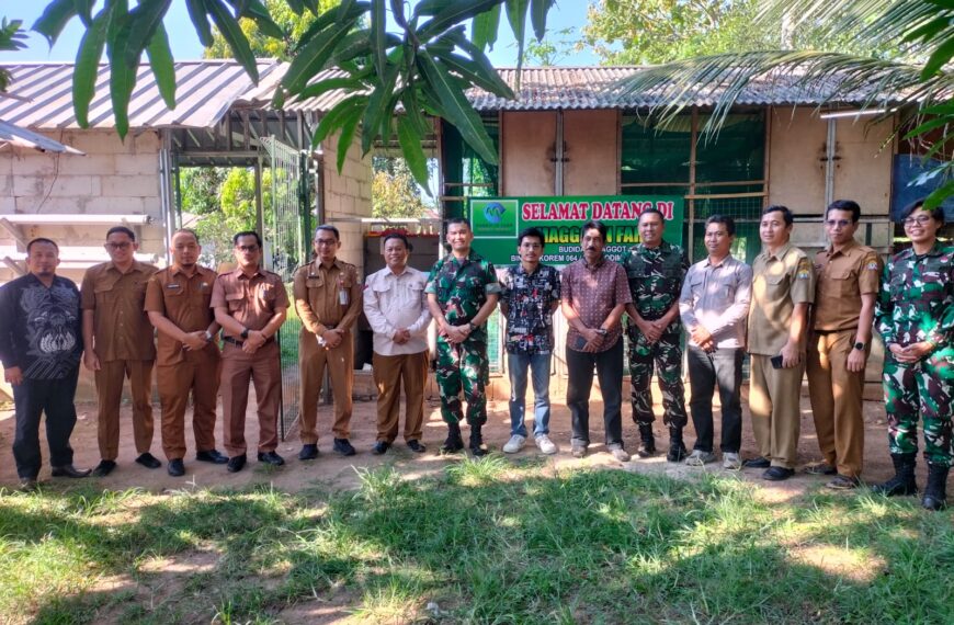 Kunjungan Kerja Danrem 064/Maulana Yusuf ke Penangkaran…