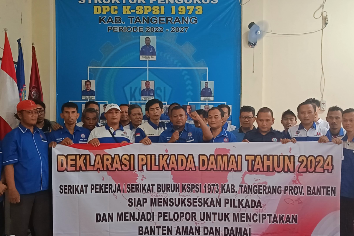 KSPSI 1973 Nyatakan Dukungan untuk Pilkada Damai…
