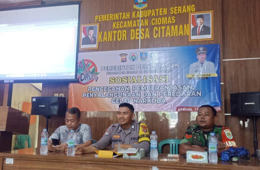 Babinsa Koramil 0602-12/Ciomas Dan Bhabinkamtibmas Gelar Sosialisasi&hellip;