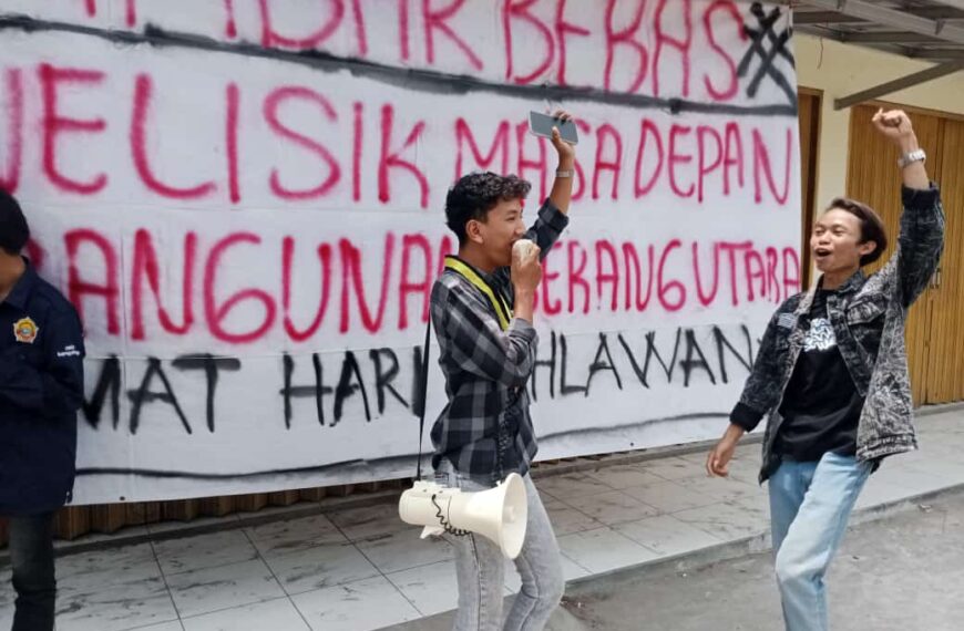 Mimbar Bebas Gerakan Mahasiswa Serang Utara Memperingati&hellip;