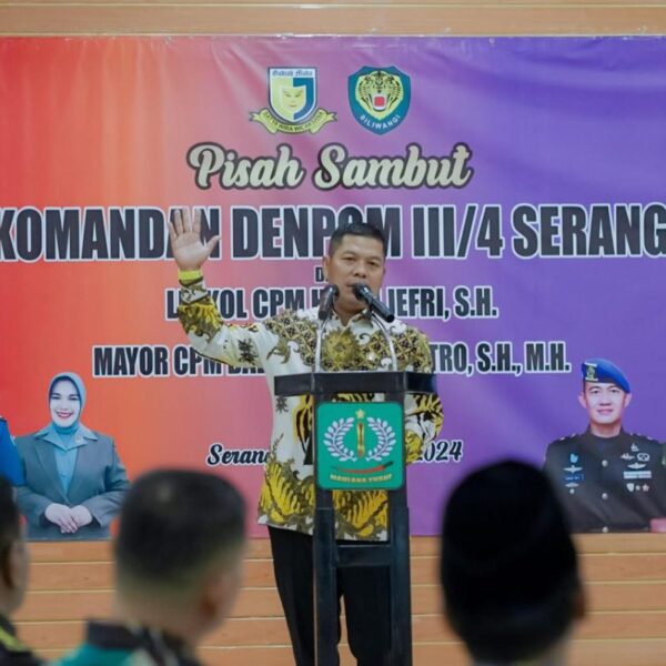 Ketua DPRD Banten Hadiri Acara Lepas Sambut…
