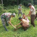 Koramil 0103/Banjar Lakukan Penanaman Pohon…