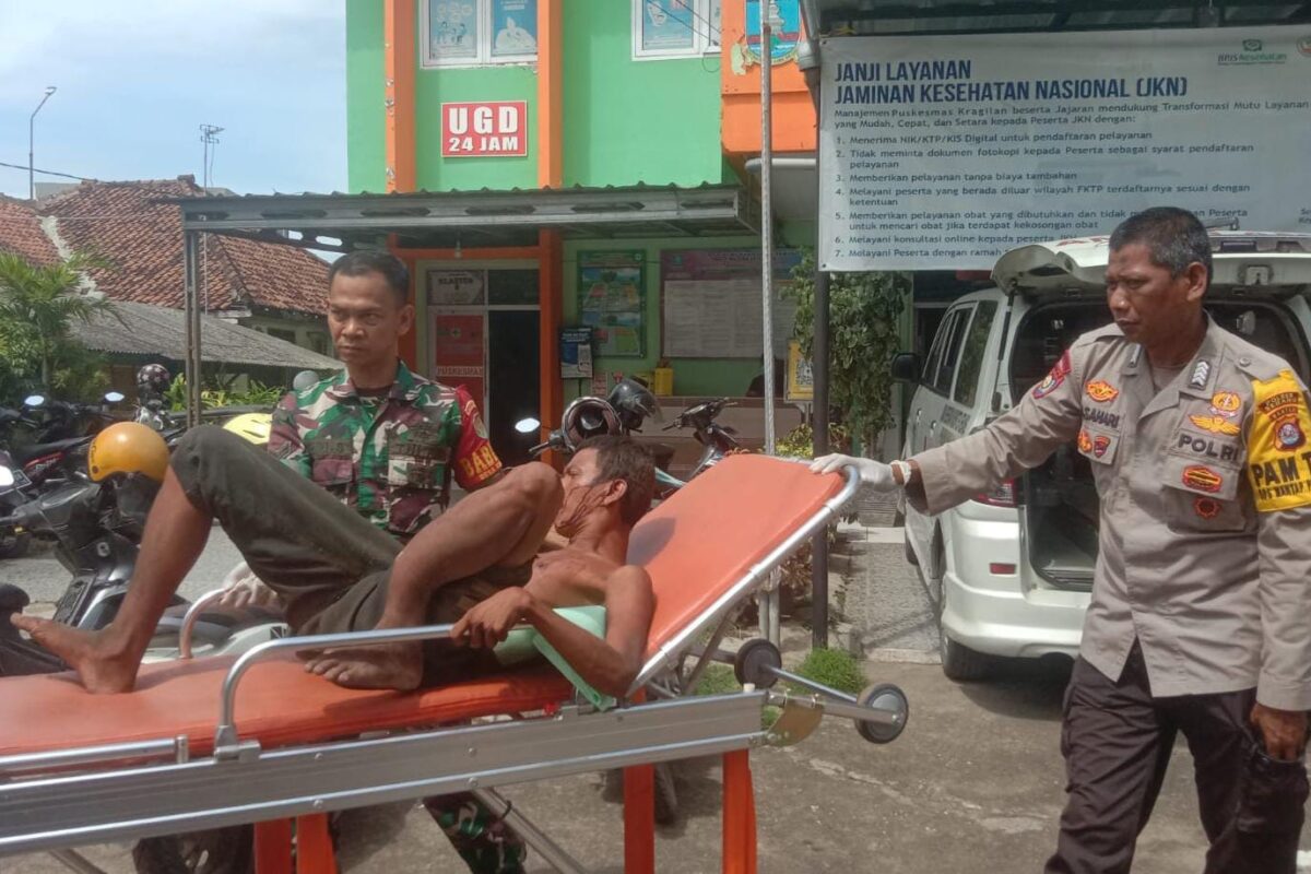 Sertu Ahdi Babinsa Koramil 0602-18/Kragilan Bersama Bhabinkamtibmas&hellip;