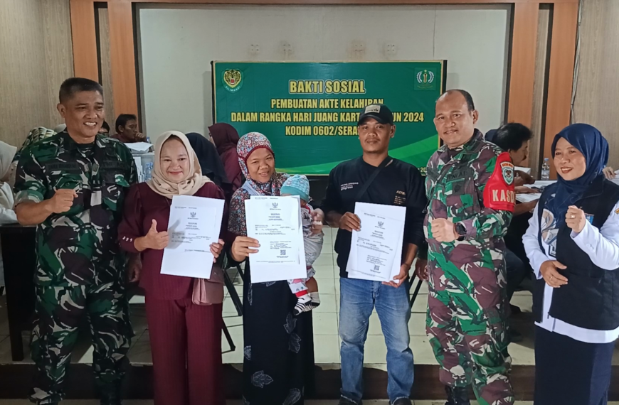 Peringati HJK TNI-AD 2024, Kodim 0602/Serang Gelar…