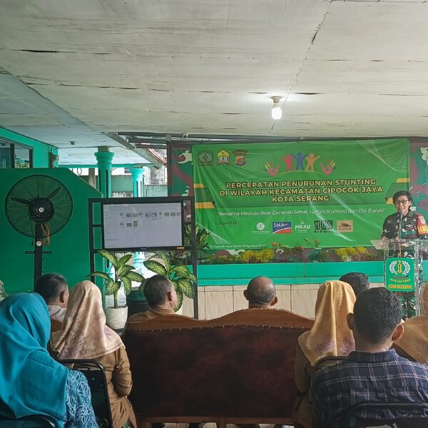 Koramil 0602-05/Cipocok Jaya Bersama Beberapa Perusahaan Bersinergi Tangani…