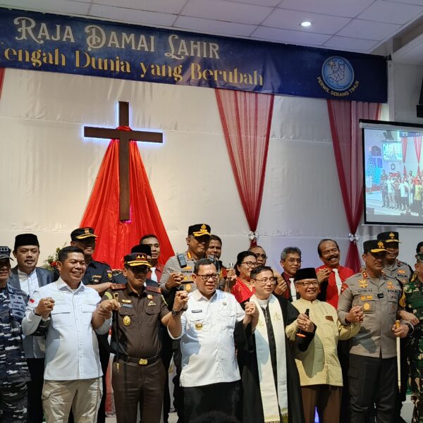 Pastikan Aman, Forkopimda Banten Tinjau Malam Natal 2024