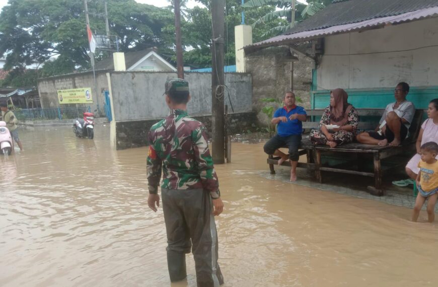 Babinsa Koramil 0602-18/Kragilan Bergerak Cepat Tanggulangi Dampak&hellip;