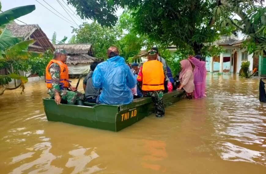 Hari keempat Bencana Alam Banjir, Anggota Koramil…