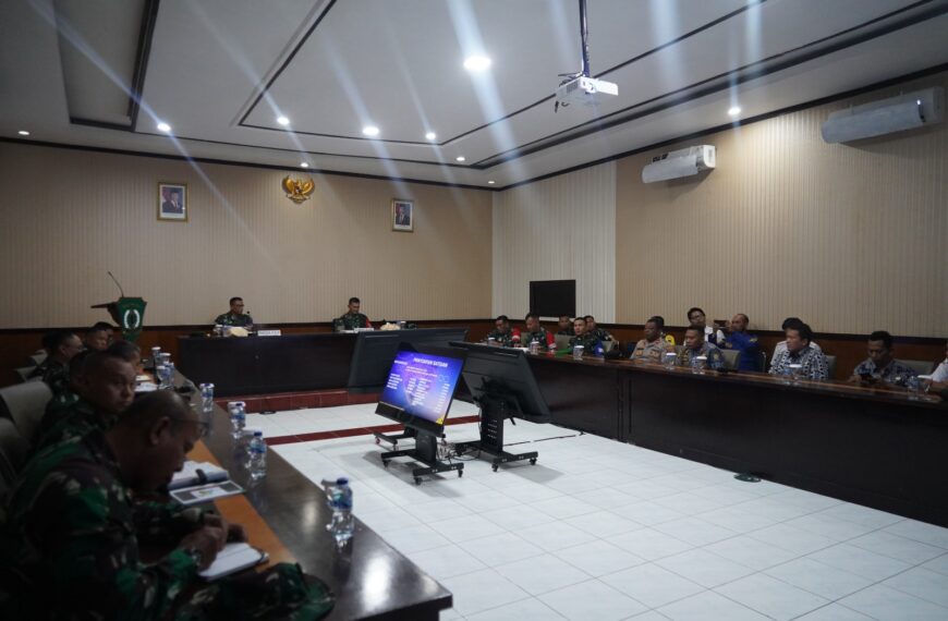 Latihan Posko I Korem 064/MY Tingkatkan Kesiapan…