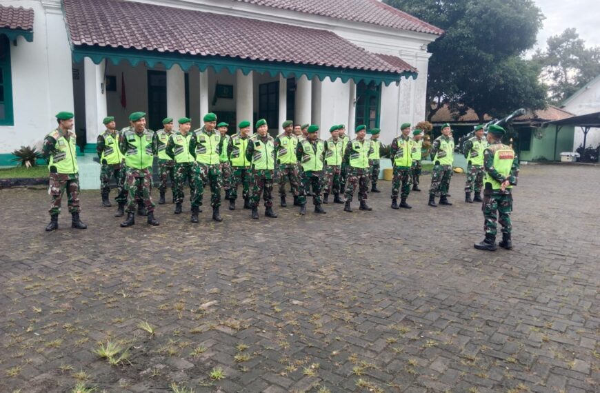 Kodim 0601 Pandeglang Kerahakan Personil…