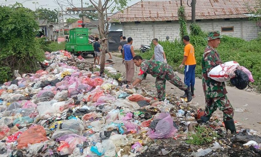 Wujudkan Lingkungan Sehat  TNI Ajak…