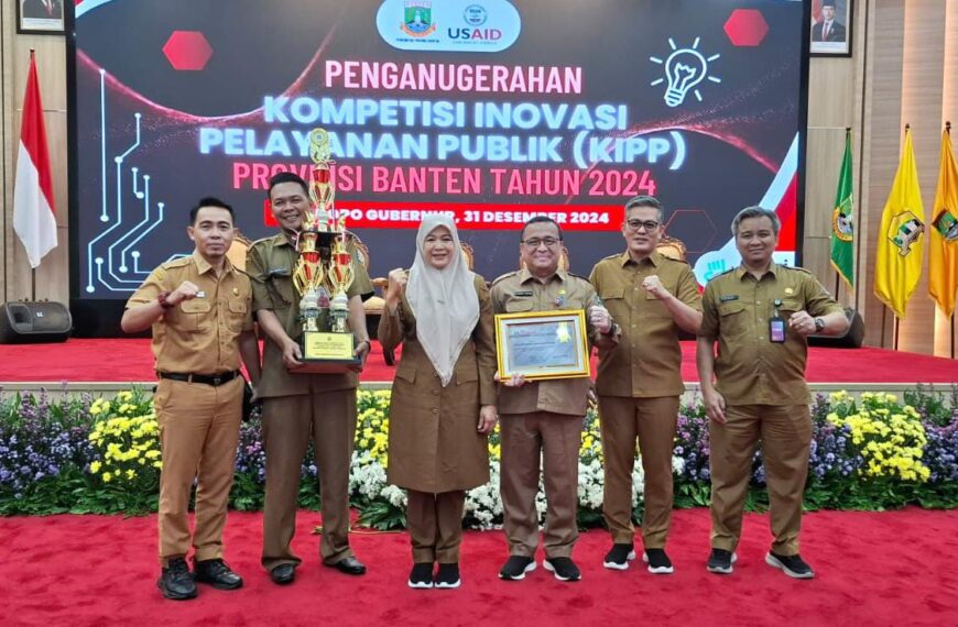 Dinkes Kabupaten Serang Raih Penghargaan…