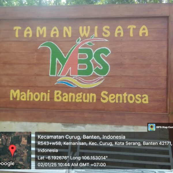 Wahana Taman Wisata Mahoni Bangun Sentosa (MBS) Dipadati…