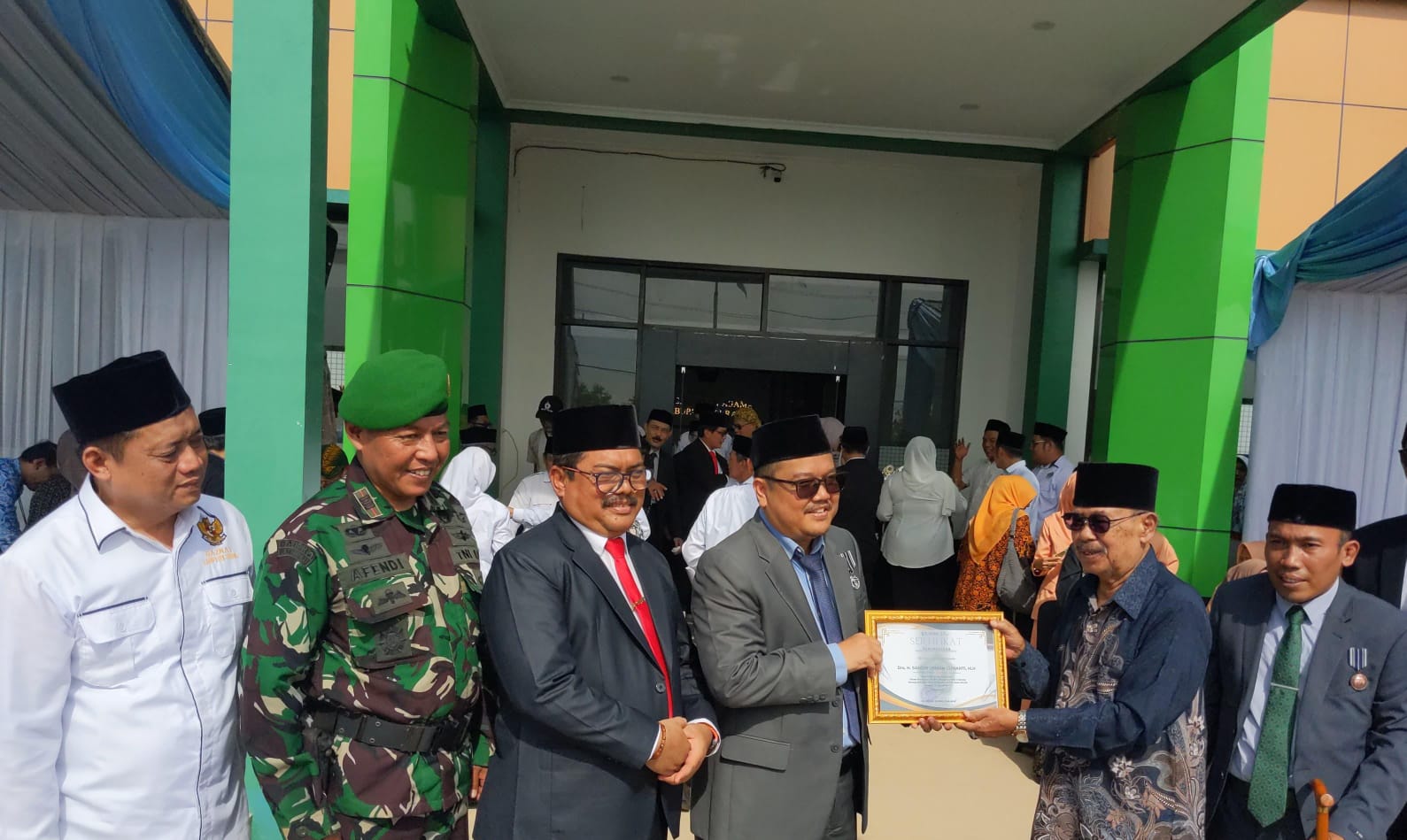Danramil 0602-16/Ciruas Ikuti Upacara Hari Amal Bhakti Ke-79…