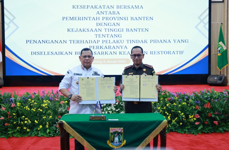 Sinergi Pemerintah Provinsi Banten dan…