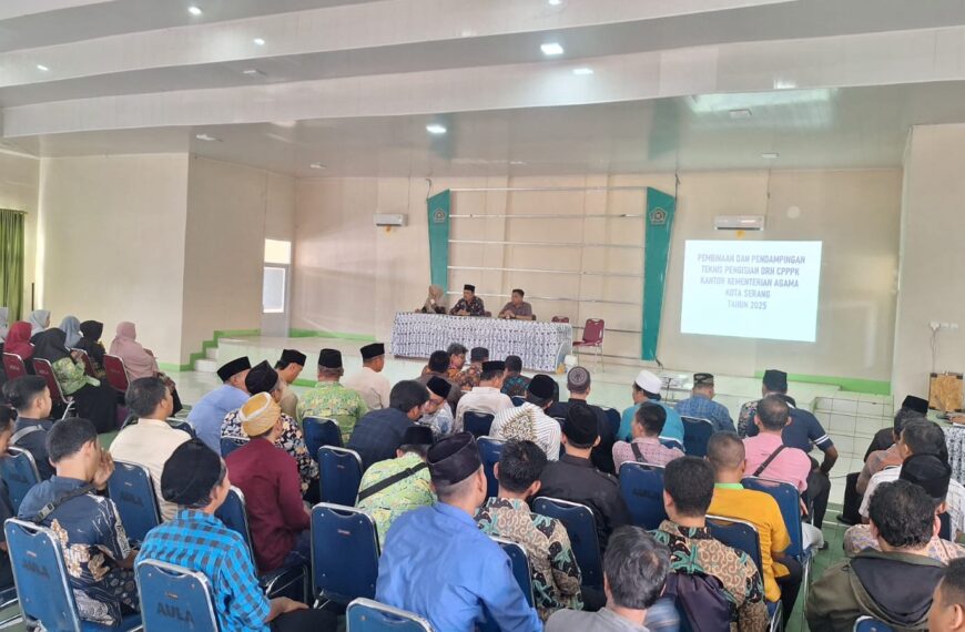 105 Pegawai Kemenag Kota Serang Lolos CPPPK…