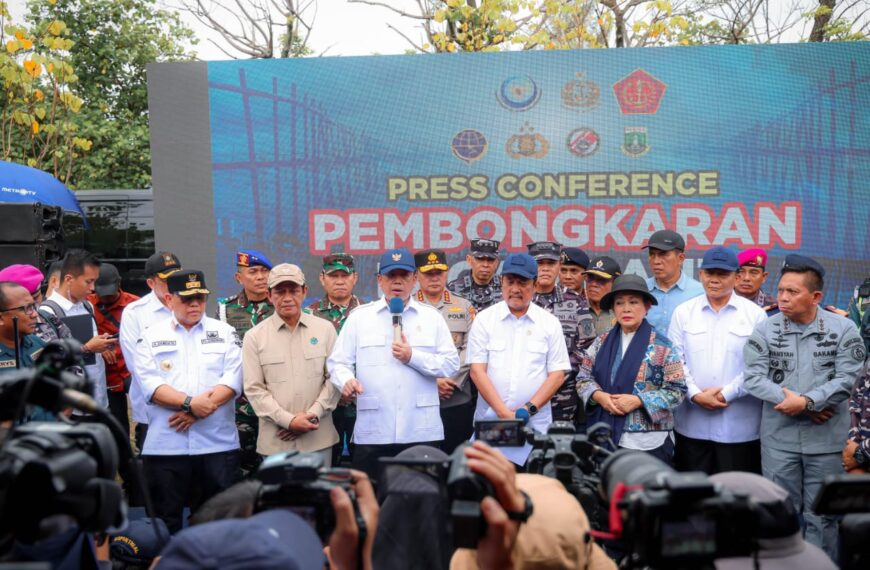Pembongkaran Pagar Laut Perintah Bapak Presiden