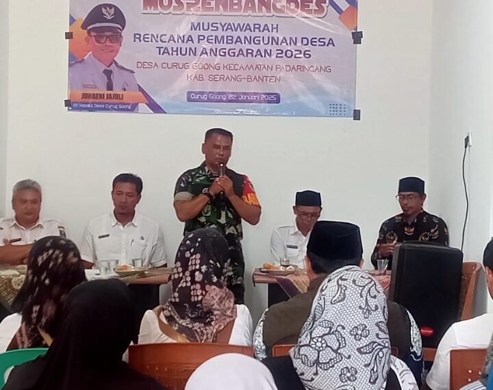 Desa Curug Goong Gelar Musrenbangdes…