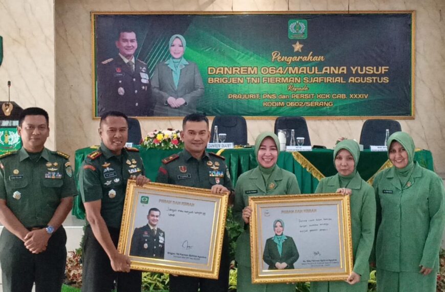 Dandim 0602/Serang : Arahan Danrem…