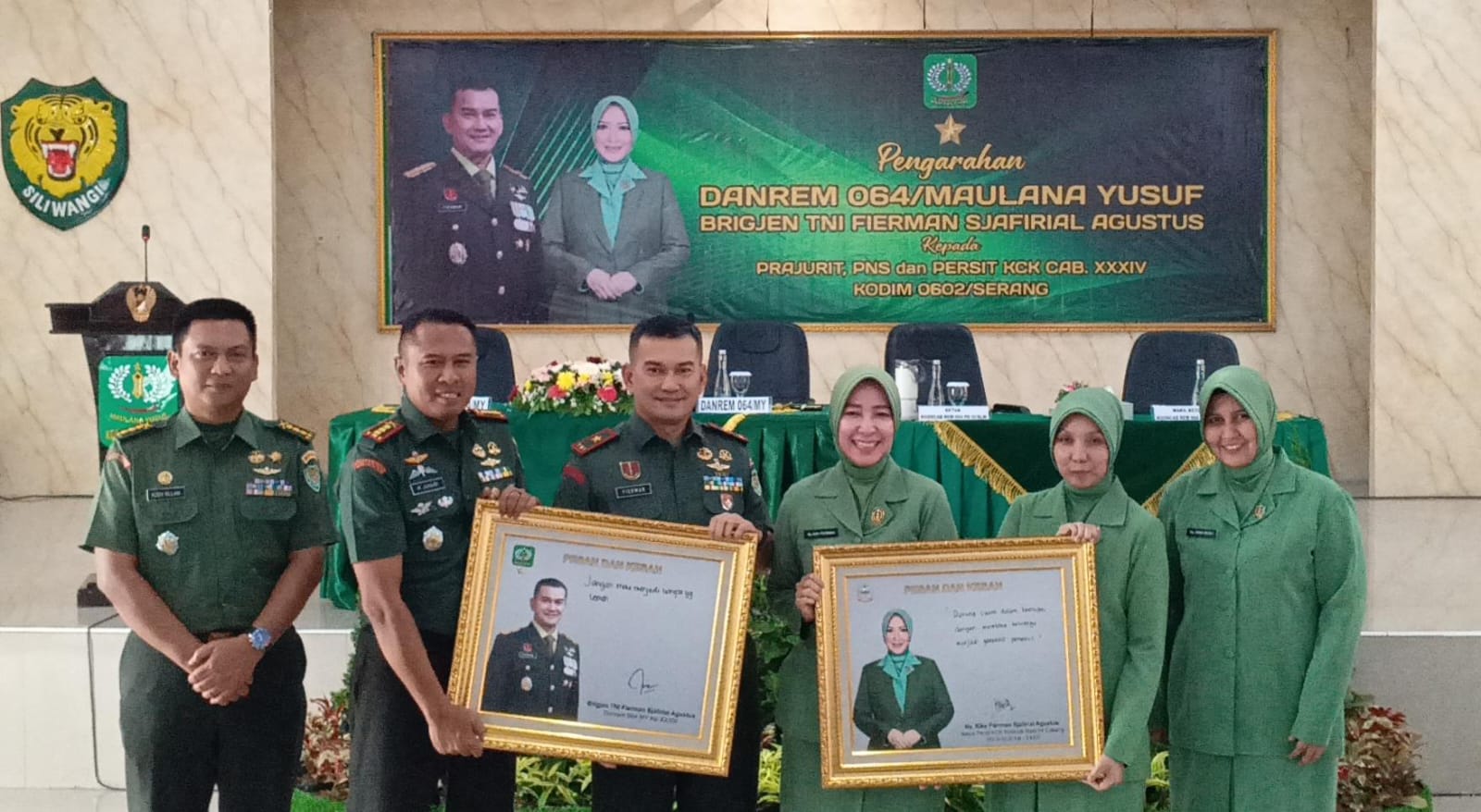 Dandim 0602/Serang : Arahan Danrem 064/MY Tingkatkan Semangat…
