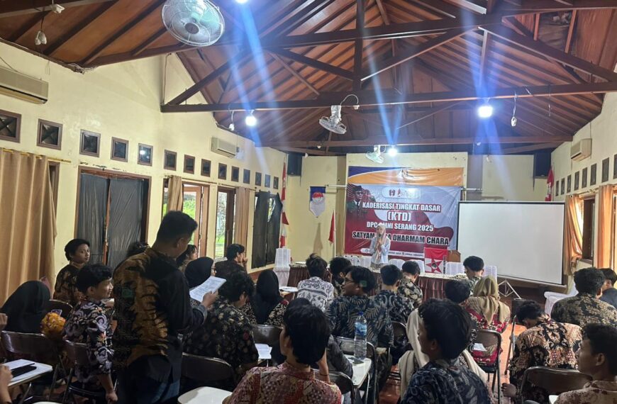 DPC GMNI Serang Gelar Kaderisasi…