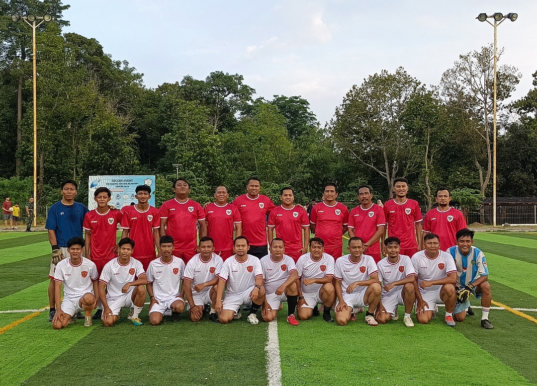 Dandim Serang Cetak Gol Tunggal Dalam Petandingan Ekspedisi