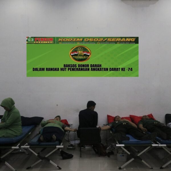 HUT Penerangan Angkatan Darat ke-74: Kodim 0602/Serang Gelar…