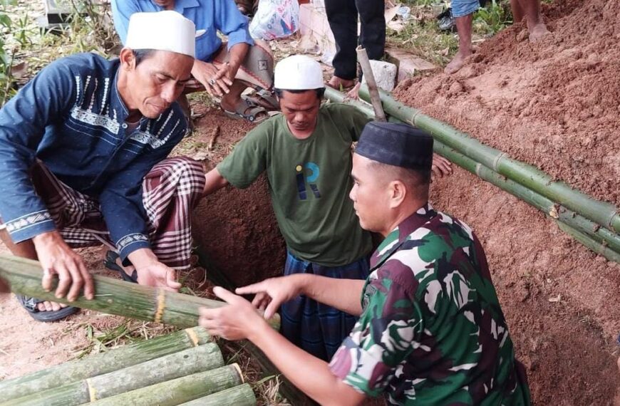 Bentuk Kepedulian Sosial, Babinsa Koramil 0602-21/Kopo Bantu&hellip;