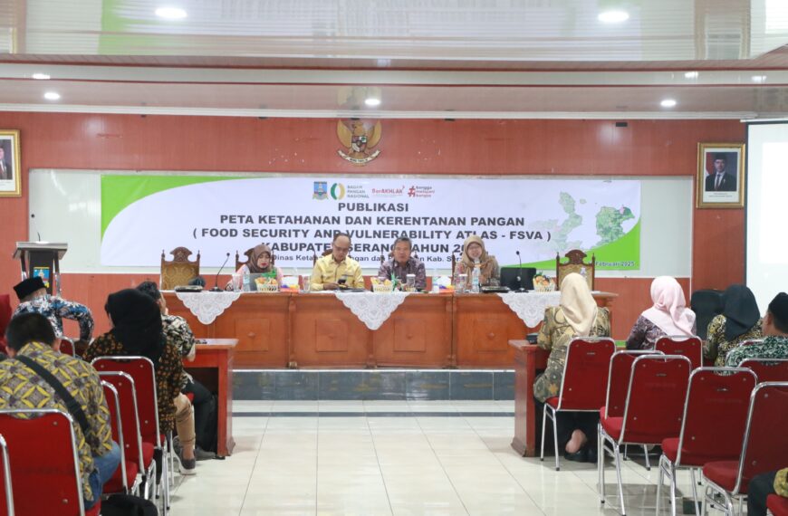 DKPP Kabupaten Serang Publikasi Peta Ketahanan dan…