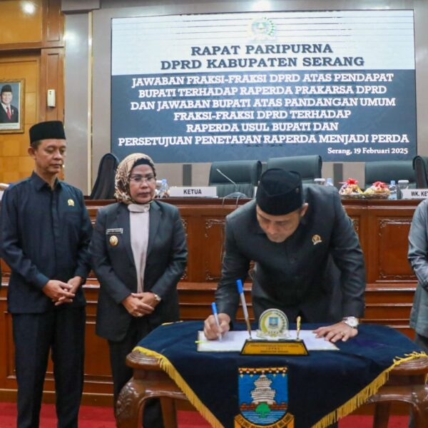 DPRD Tetapkan 3 Raperda menjadi Perda Kabupaten Serang&hellip;