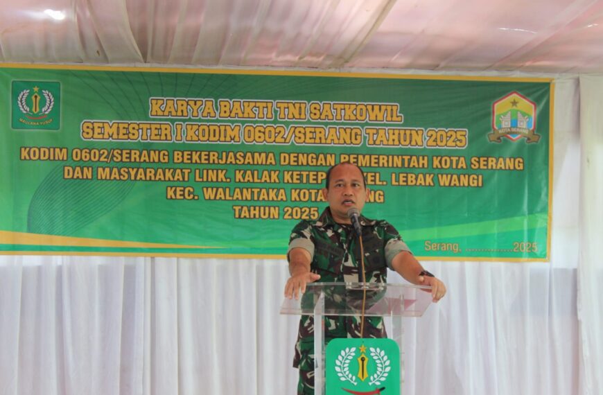 Kodim 0602/Serang Bersama Pemkot Serang&hellip;