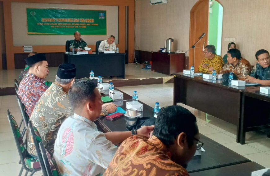 Kodim 0602/Serang Gelar Rakor Persiapan&hellip;
