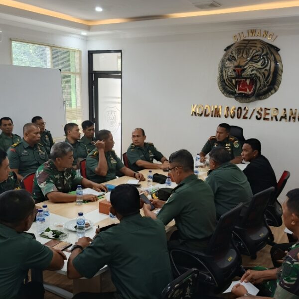 Dandim 0602/Serang Tekankan Kesiapsiagaan Anggotanya Dalam Menjalankan Tugas&hellip;