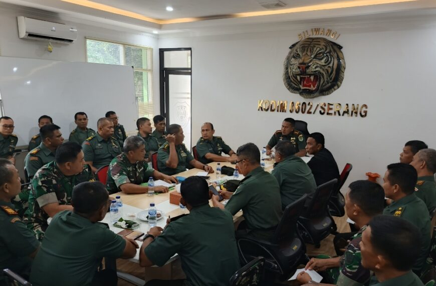 Dandim 0602/Serang Tekankan Kesiapsiagaan Anggotanya&hellip;