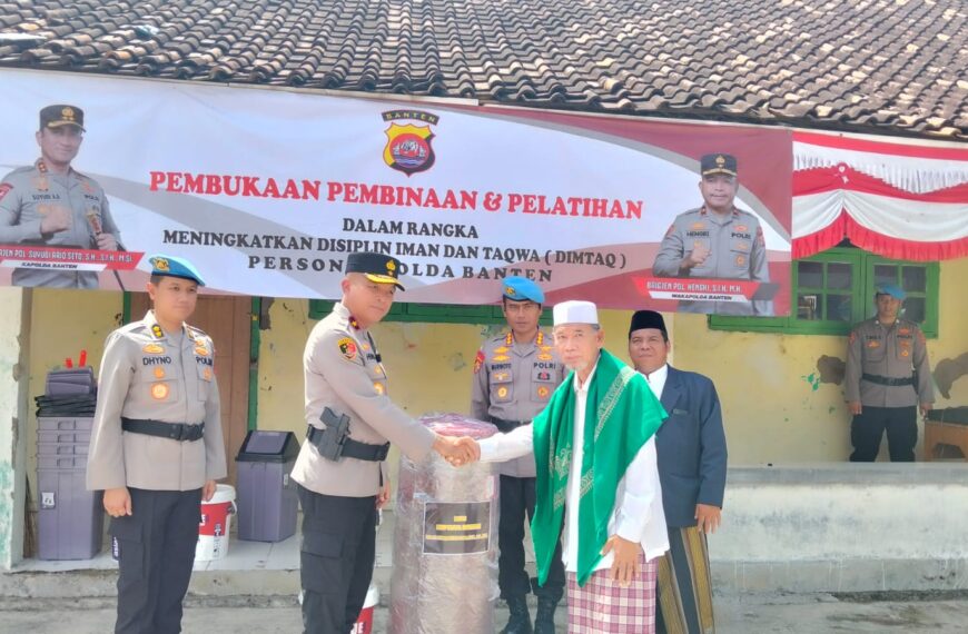 Polda Banten Gelar Pembinaan di&hellip;