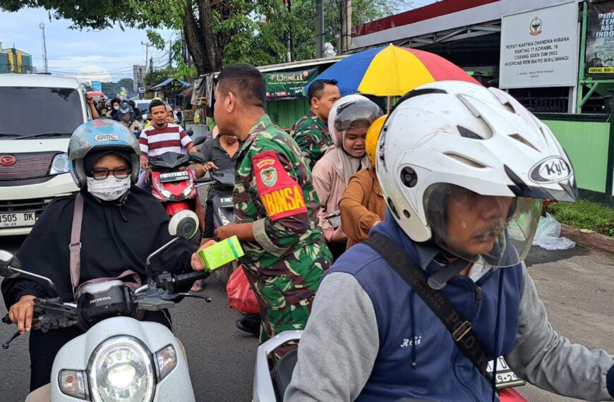 Peduli Sesama, Koramil 0602-16/Ciruas Bagikan&hellip;