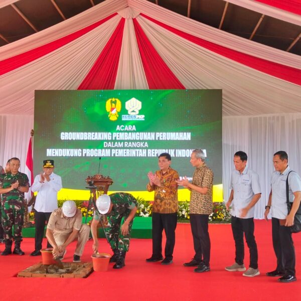 Pembangunan Perumahan Prajurit di Serang Dimulai, Maruarar…