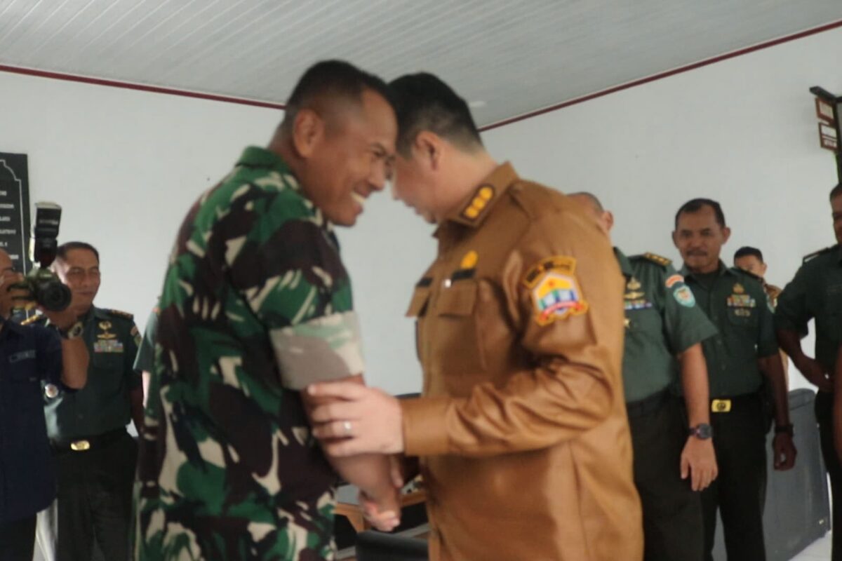 Dandim 0602/Serang Sambut Kunjungan Walikota Serang Budi…