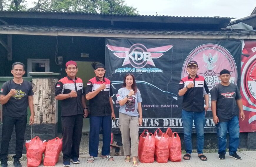Komunitas Driver Banten Gelar Pembagian&hellip;