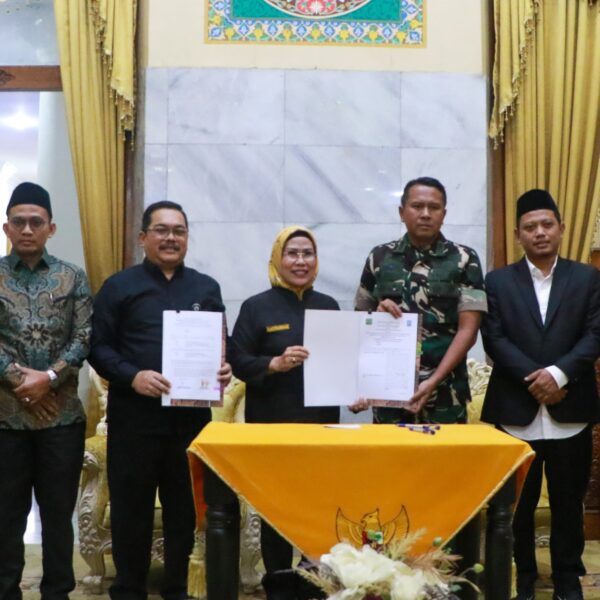 Dandim 0602/Serang Terima NPHD untuk Pengamanan PSU…