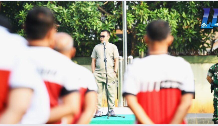 Komandan Pusterad Pimpin Apel Kembali&hellip;