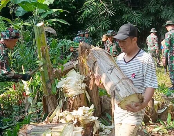 Kodim 0602/Serang, Bangun Harapan Warga Desa Cilebu