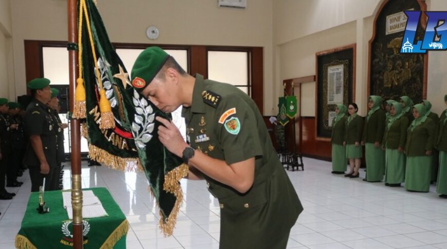 Resmi Jabat Dandim 0602/Serang, Letkol.…