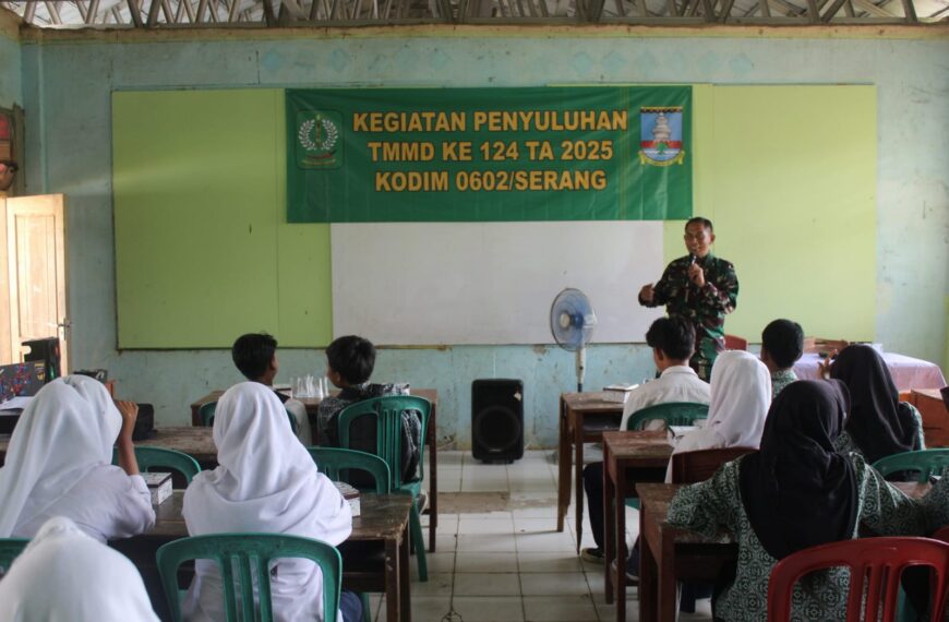 Satgas TMMD ke-124 Kodim 0602/Serang&hellip;