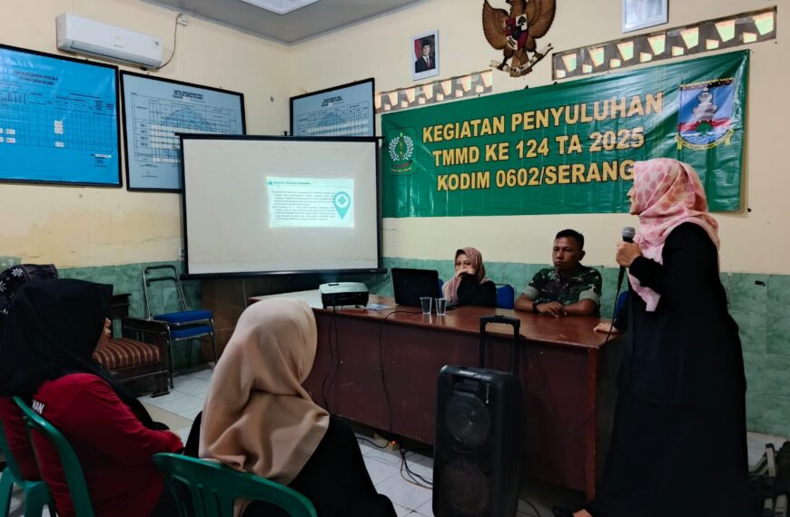 Satgas TMMD ke-124 Kodim 0602/Serang…