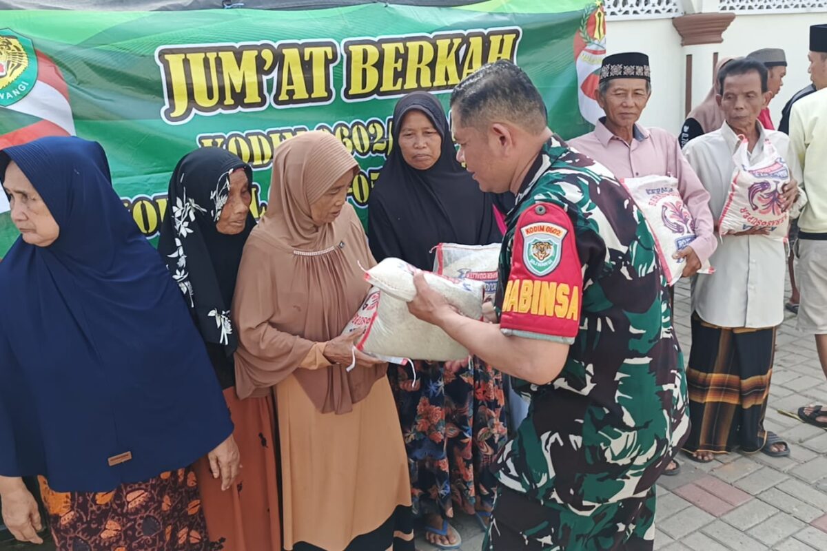 Koramil 0602-05/Cipocok Jaya Gelar Jumat Berkah: Salurkan&hellip;